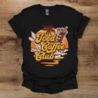Iced coffee club black t shirt unisex