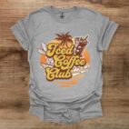 Iced coffee club sport grey t shirt unisex