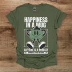Military green t shirt unisex