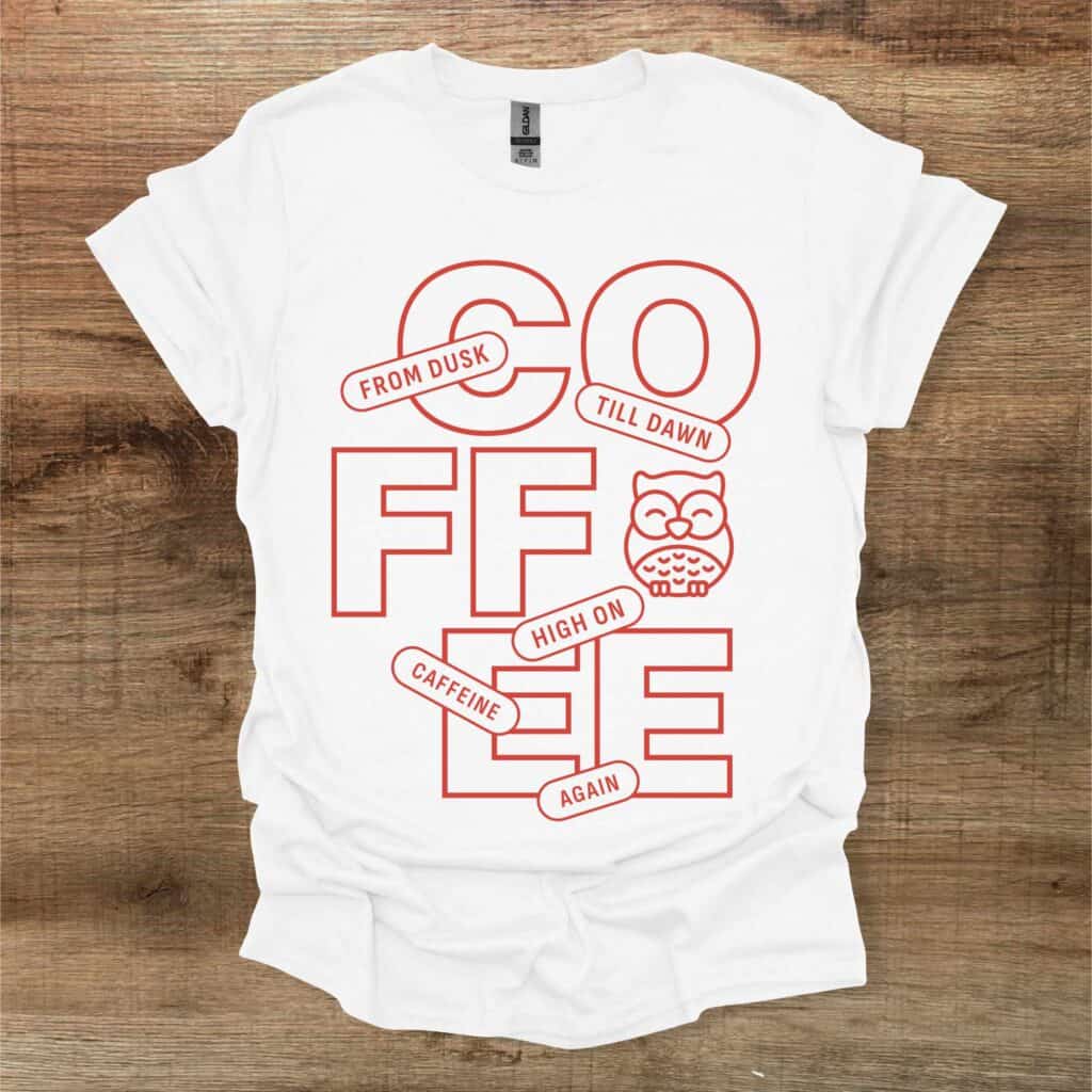 White t shirt unisex