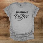 Coffee and sunshine sport grey t shirt unisex