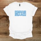 Gaming works well with coffee white t shirt unisex