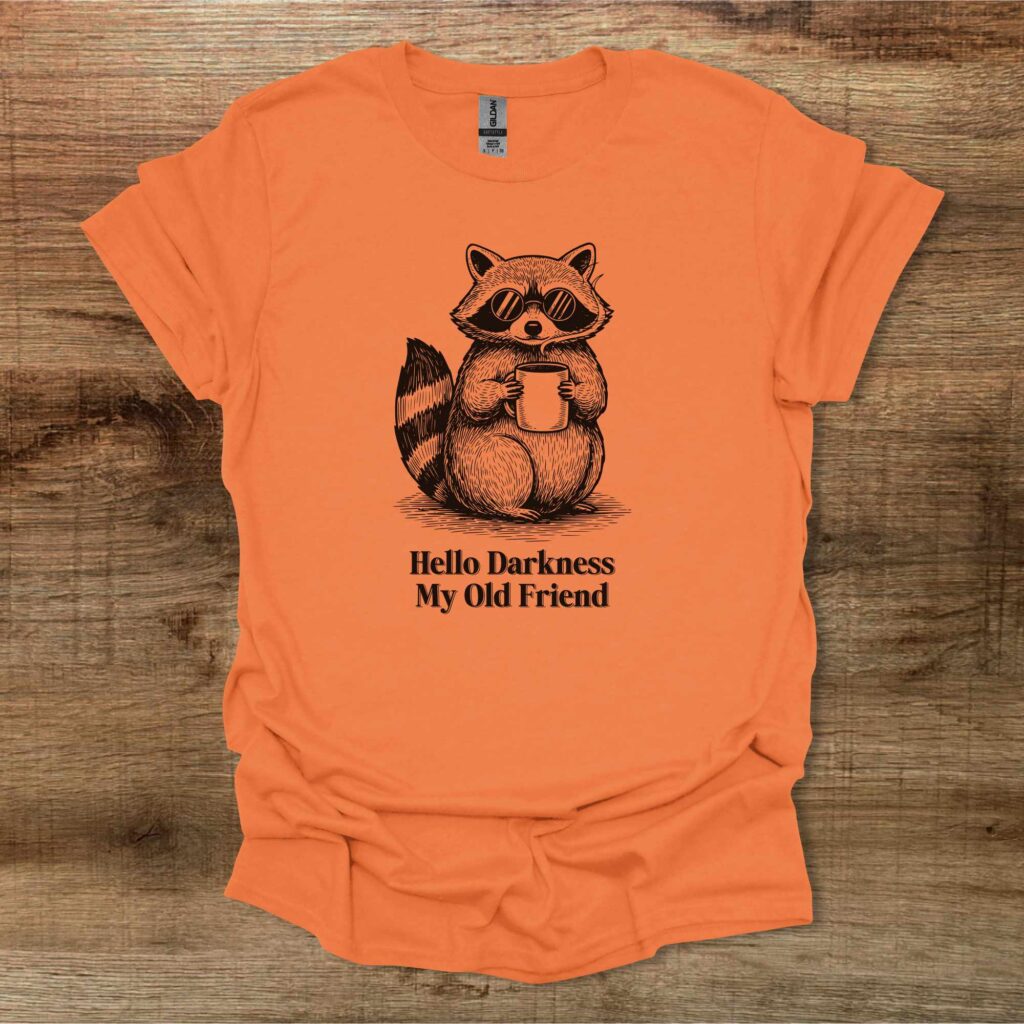 Raccoon - Hello Darkness My Old Orange Raccoon hello darkness my old orange