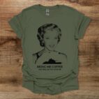 Bring me coffee and tell me you love me military green t shirt unisex