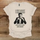 I just drank 4 espressos and now i can see noises natural t shirt unisex