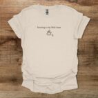 Brewing a Tini Little Bean Natural T Shirt Unisex