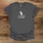 Caffeine & Crime Charocal T Shirt Unisex
