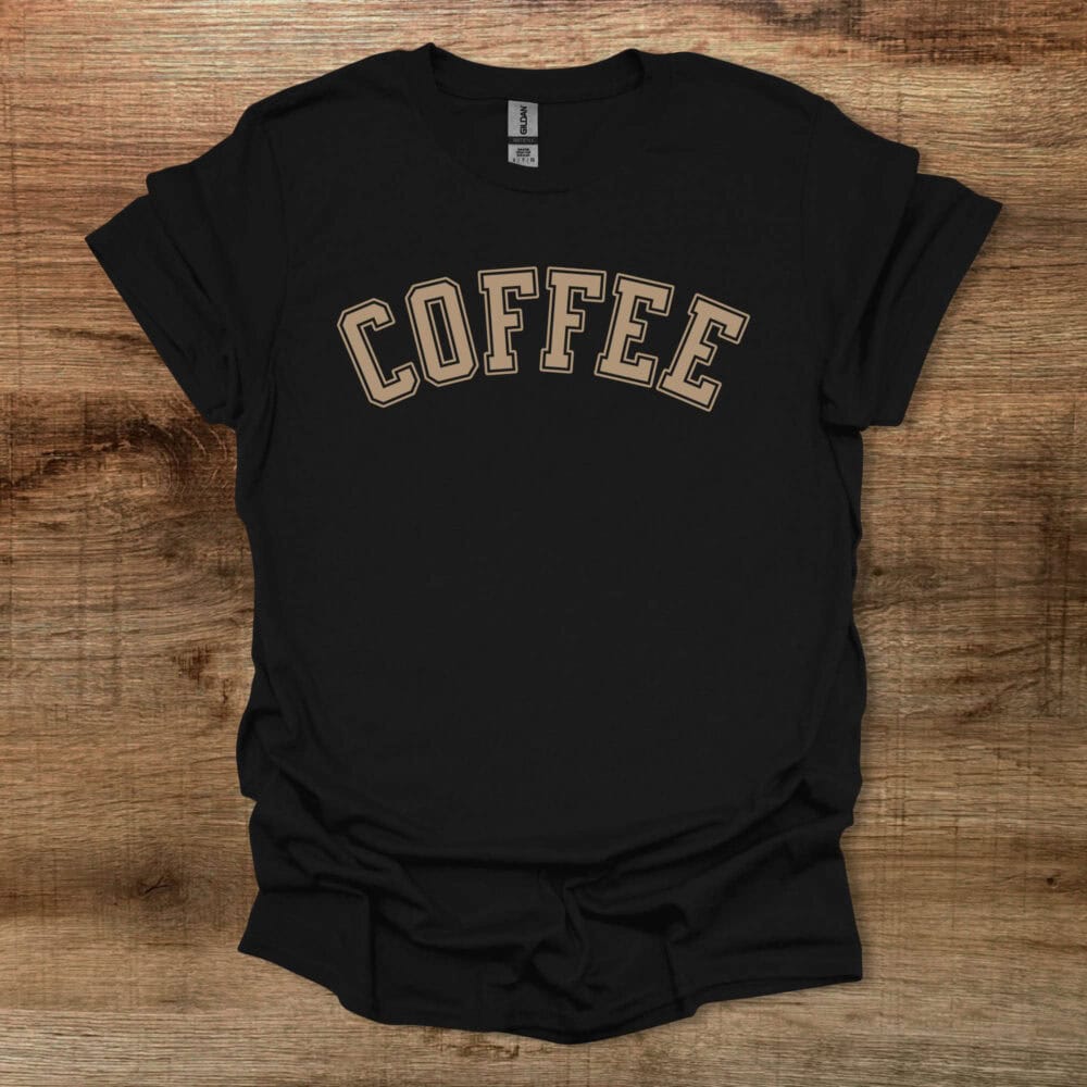 Coffee College Black T-Shirt Unisex Coffee College Black T Shirt Unisex