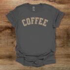 Coffee College Charocal T Shirt Unisex