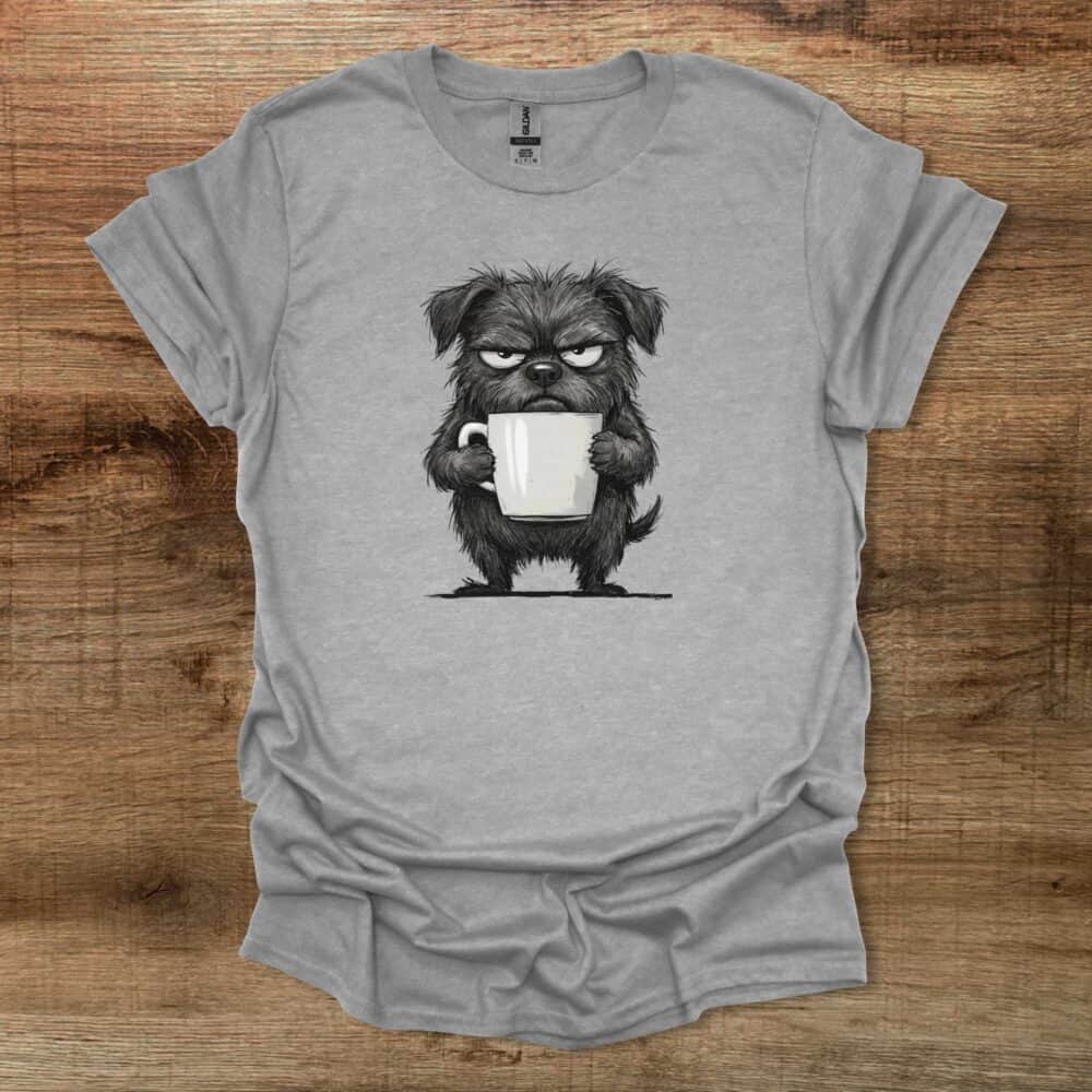 Furry Coffee Dog Sport Grey T-Shirt Unisex Furry Coffee Dog Sport Grey T Shirt Unisex