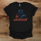 Le Weekend Black T Shirt Unisex