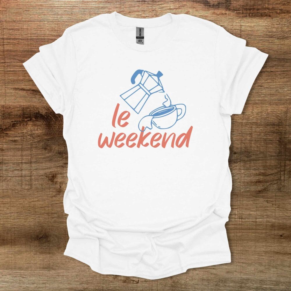 Le Weekend White T Shirt Unisex