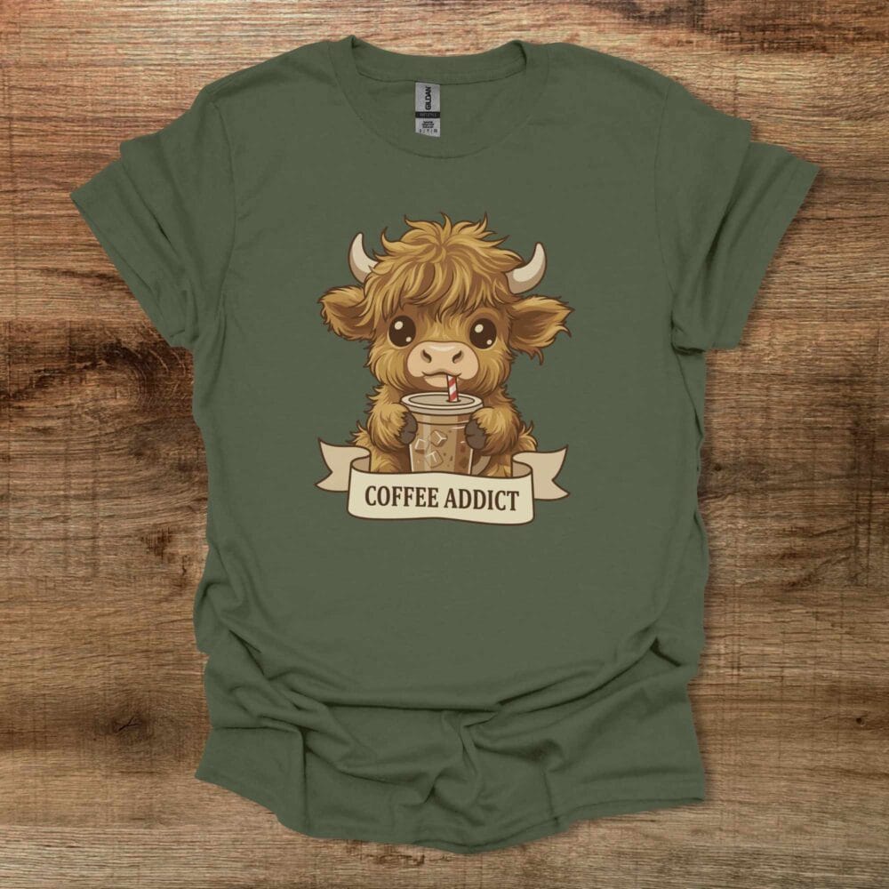 Military Green T Shirt Unisex
