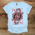 Queen Of Hearts Light Blue