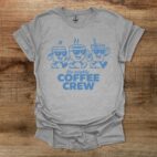 The Mighty Coffee Crew Sport Grey T Shirt Unisex