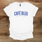 Café Bleu White T Shirt Unisex