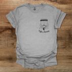 Coffee Therapy Mascot Sport Grey T Shirt Unisex