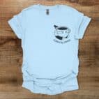 Cuddle and Coffee Light Blue