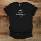 Espresso Script Black T Shirt Unisex