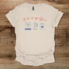 I'll Be In My Office Barista Natural T Shirt Unisex