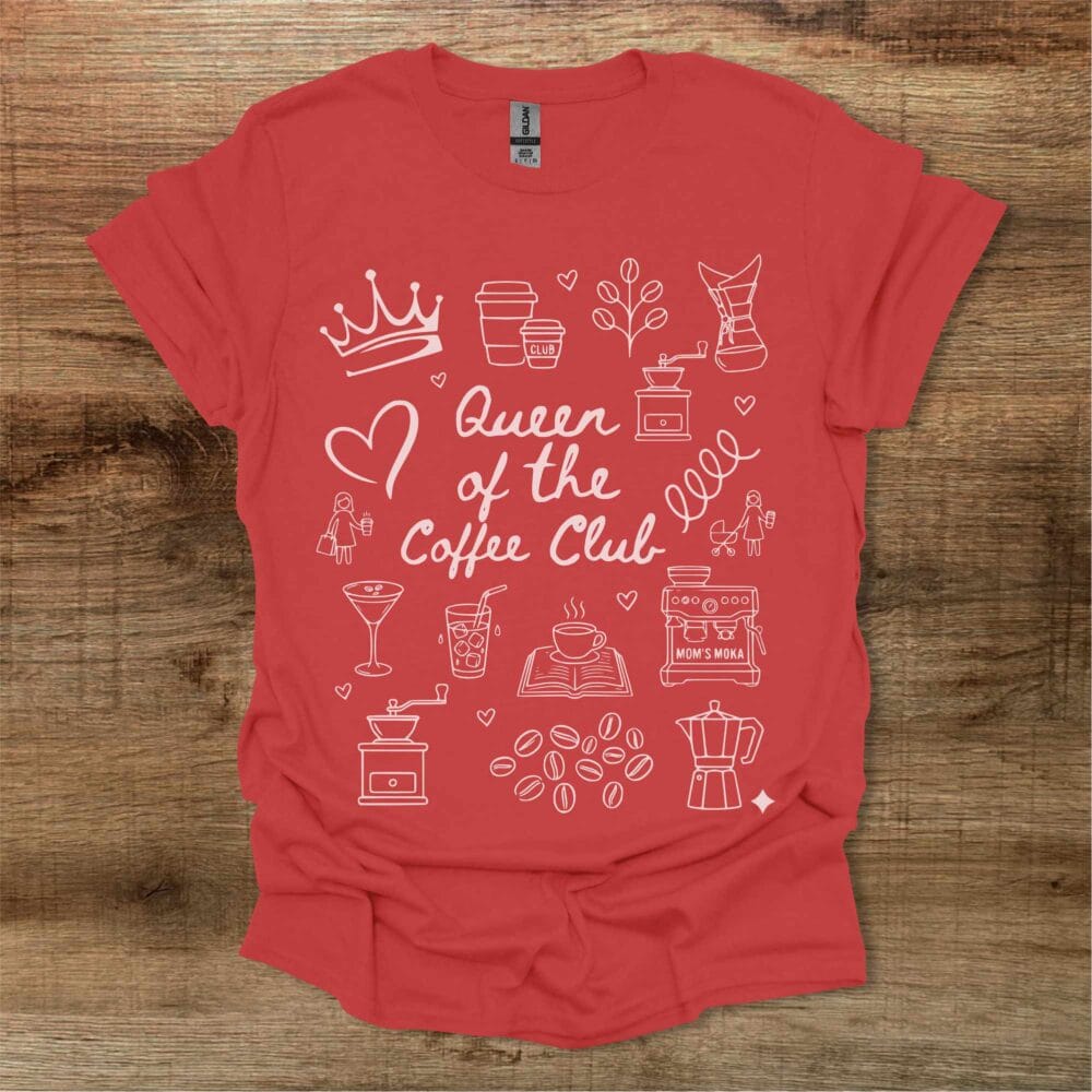 Queen Of The Coffee Club Red Queen Of The Coffee Club Red
