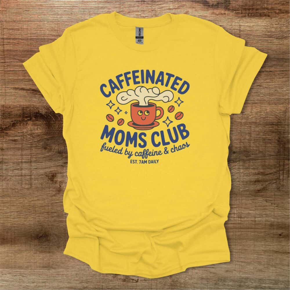 Caffeinated Moms Club Coffee Daisy Caffeinated Moms Club Coffee Daisy