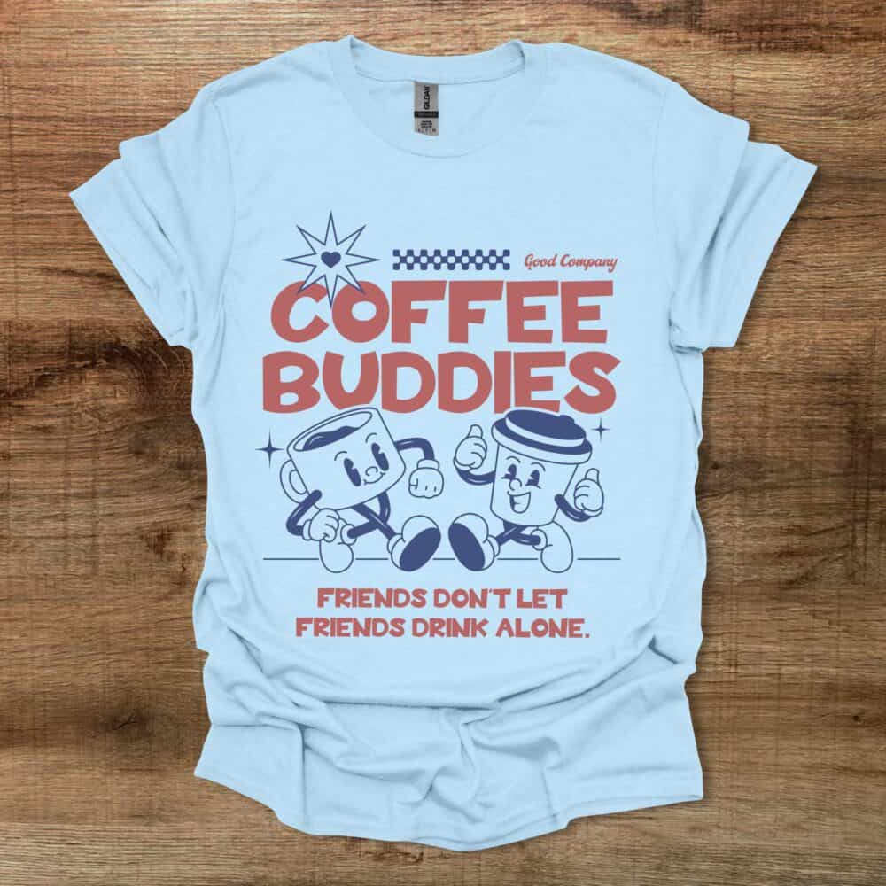 Coffee Buddies Mascot Light Blue Coffee Buddies Mascot Light Blue