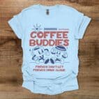 Coffee Buddies Mascot Light Blue