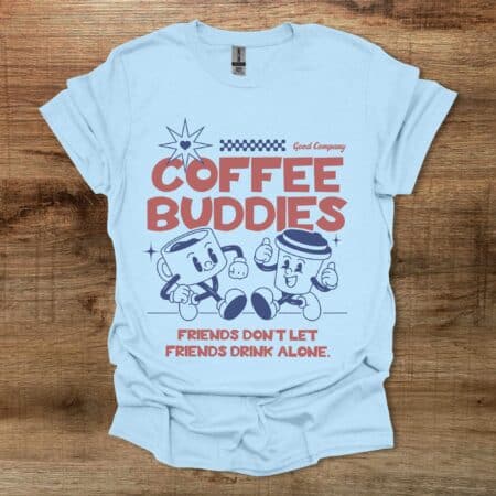 Coffee Buddies Mascot Light Blue Coffee Buddies Mascot Light Blue