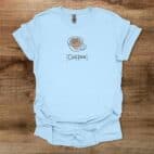 Coffee Small Centered Light Blue