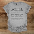 Coffunkle Dictionary Definition Sport Grey T Shirt Unisex