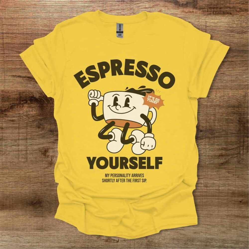 Espresso Yourself Mascot Daisy Espresso Yourself Mascot Daisy