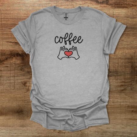 I love coffee Sport Grey T-Shirt Unisex I love coffee Sport Grey T Shirt Unisex