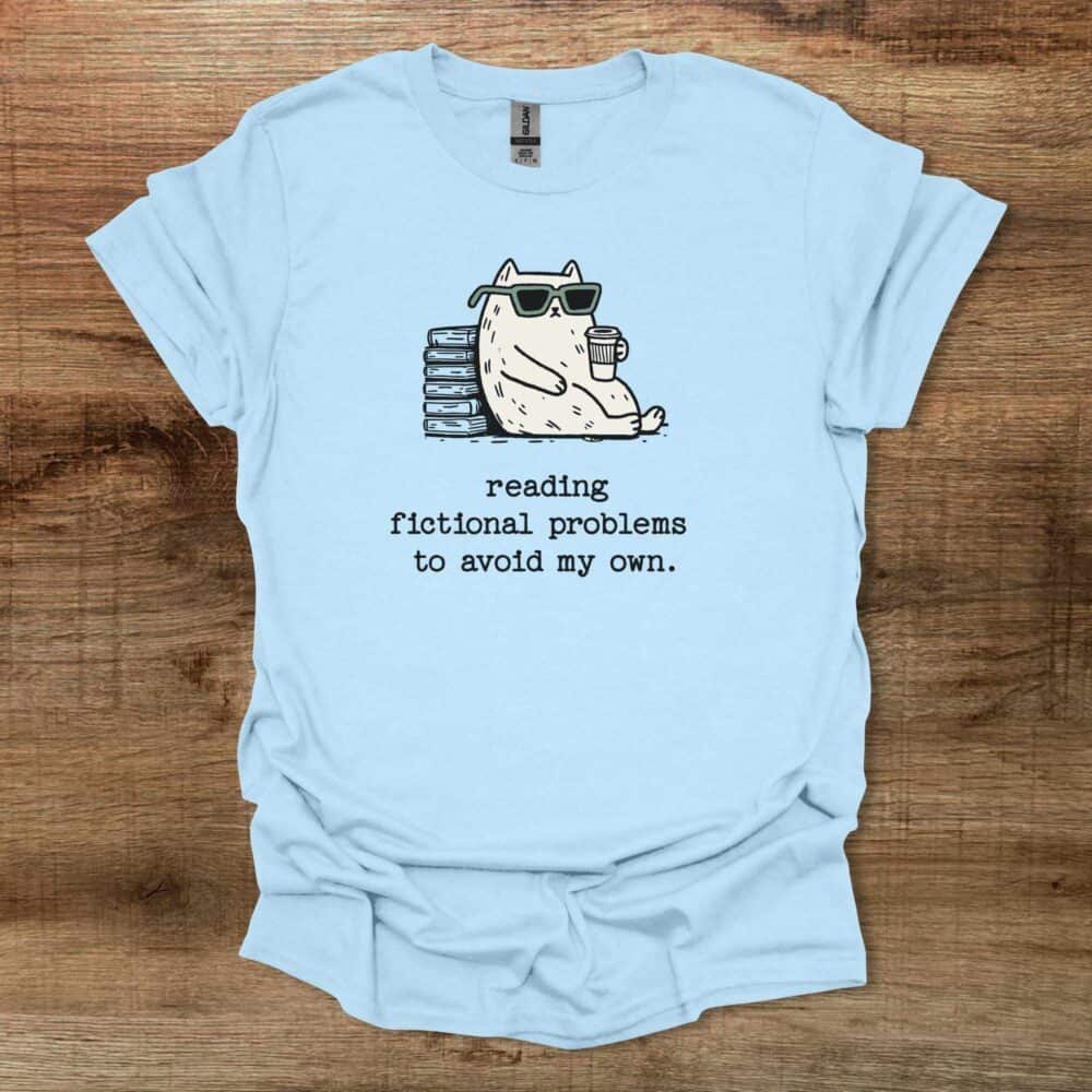 Reading Fictional Problems To Avoid My Own Light Blue Reading Fictional Problems To Avoid My Own Light Blue