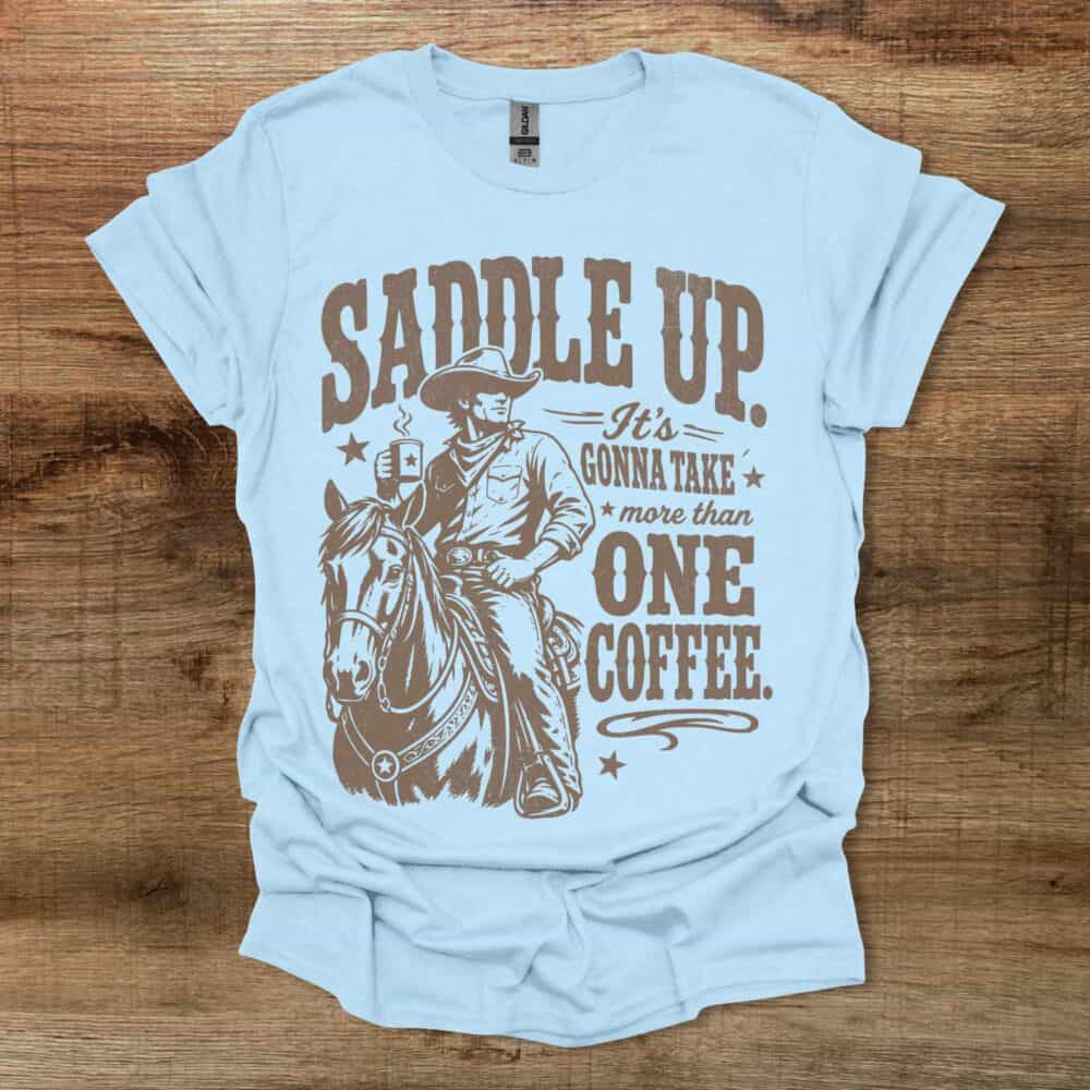 Saddle Up Cowboy Light Blue Saddle Up Cowboy Light Blue