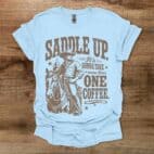 Saddle Up Cowboy Light Blue