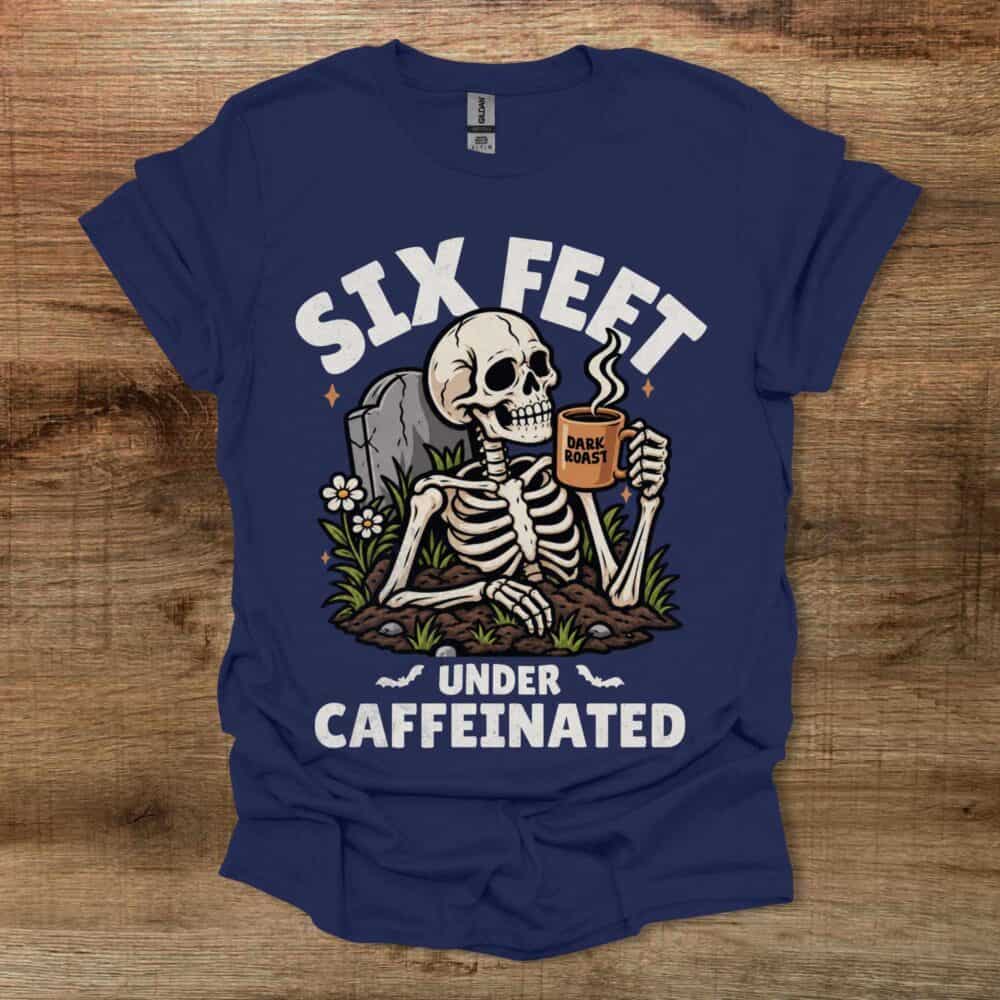 Six Feet Under Navy T-Shirt Unisex Six Feet Under Navy T Shirt Unisex