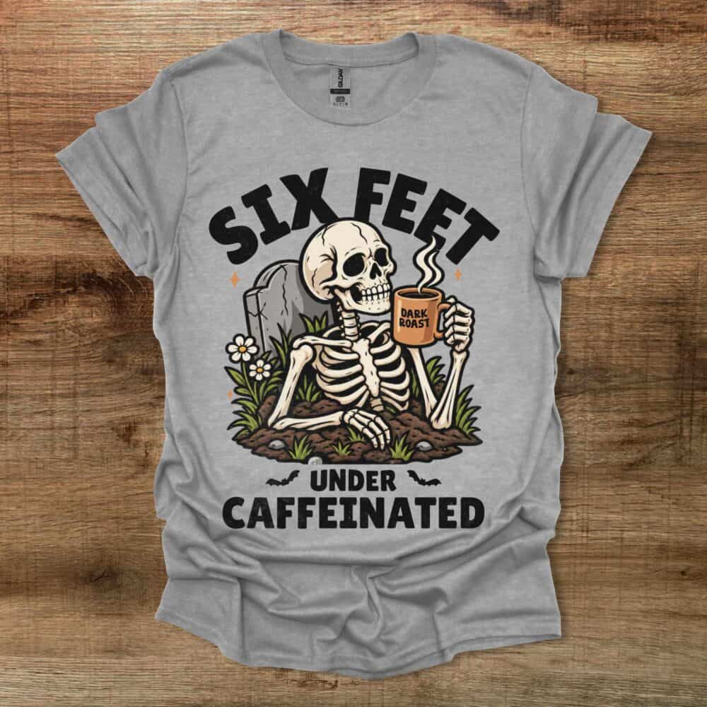Six Feet Under Sport Grey T-Shirt Unisex Six Feet Under Sport Grey T Shirt Unisex