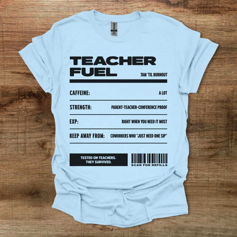 Teacher Fuel Military Light Blue Teacher Fuel Military Light Blue