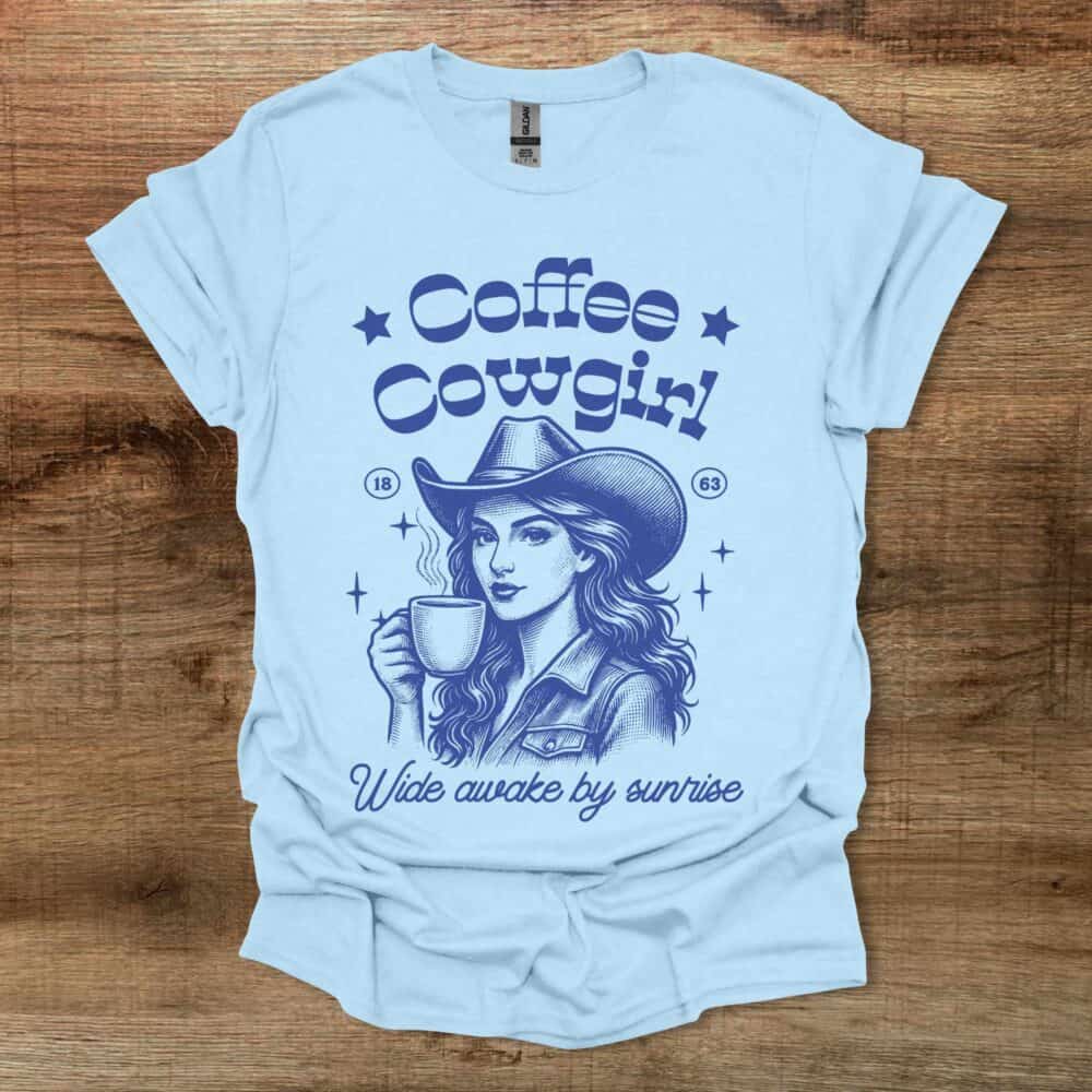 Coffee Cowgirl Light Blue Coffee Cowgirl Light Blue