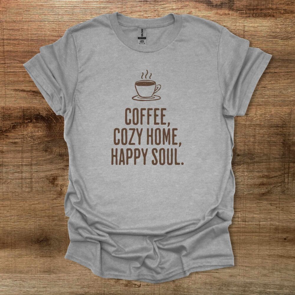 Cozy Home Sport Grey T-Shirt Unisex Cozy Home Sport Grey T Shirt Unisex