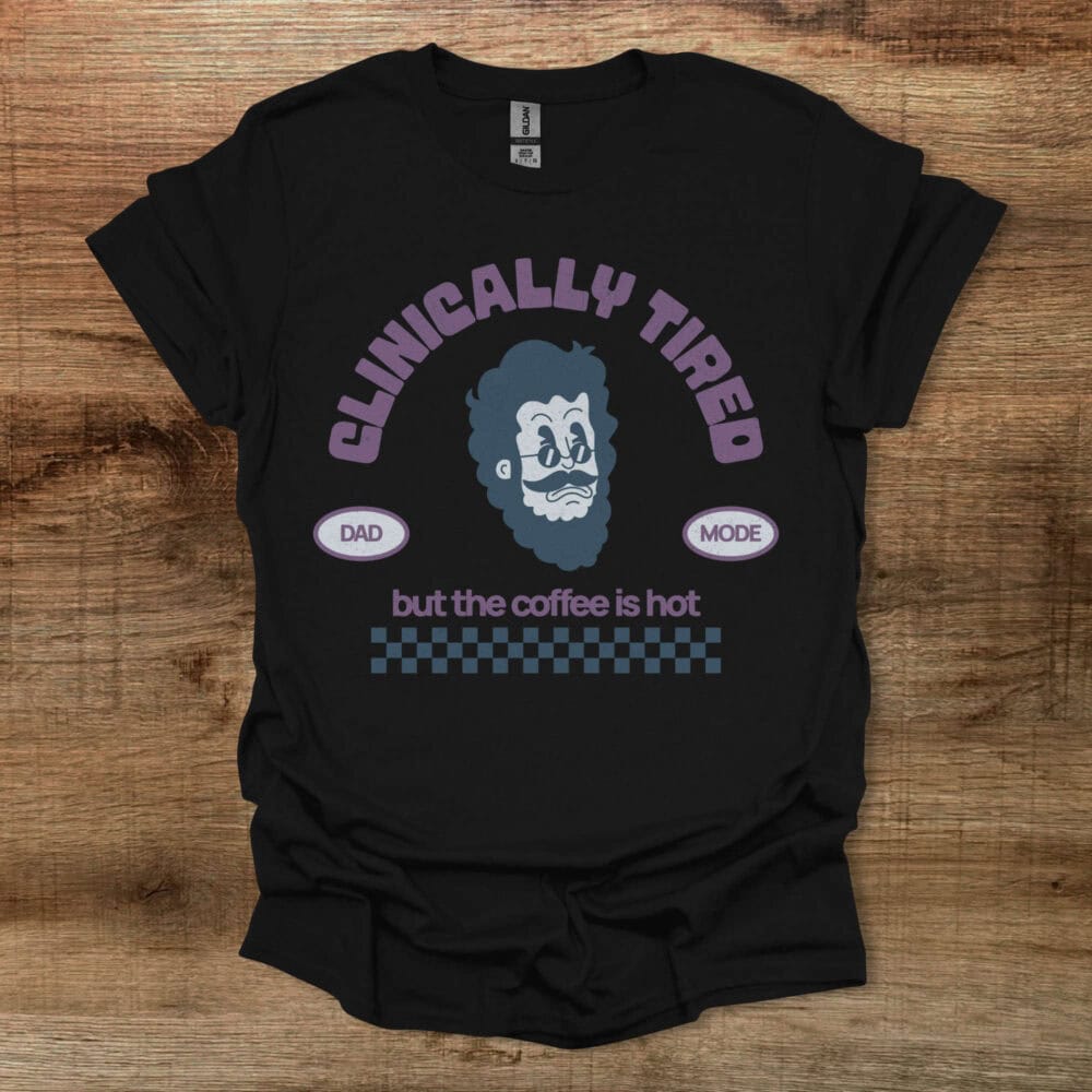 Daddy's Brew Black T Shirt Unisex