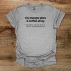 Escape Plan Sport Grey T Shirt Unisex
