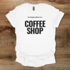 Happy Place White T Shirt Unisex