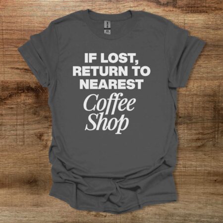 If Lost Charocal T Shirt Unisex
