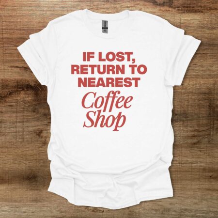 If Lost White T Shirt Unisex