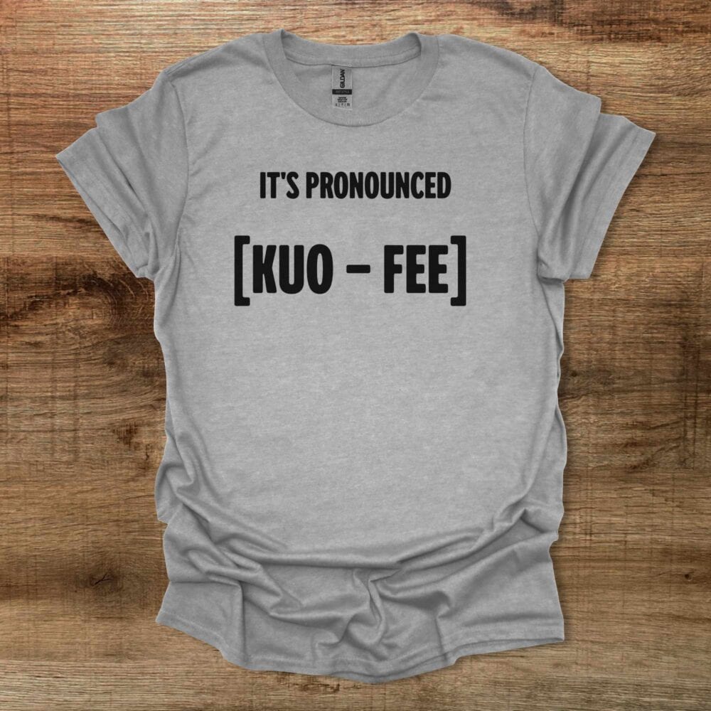 It's Pronounced Sport Grey T-Shirt Unisex It's Pronounced Sport Grey T Shirt Unisex