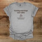 Sunday Morning Sport Grey T Shirt Unisex